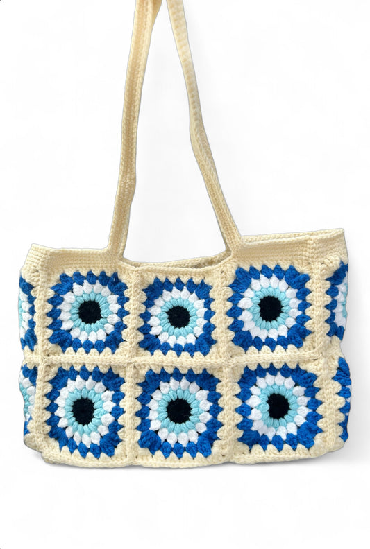 Evil Eye Beach Bag